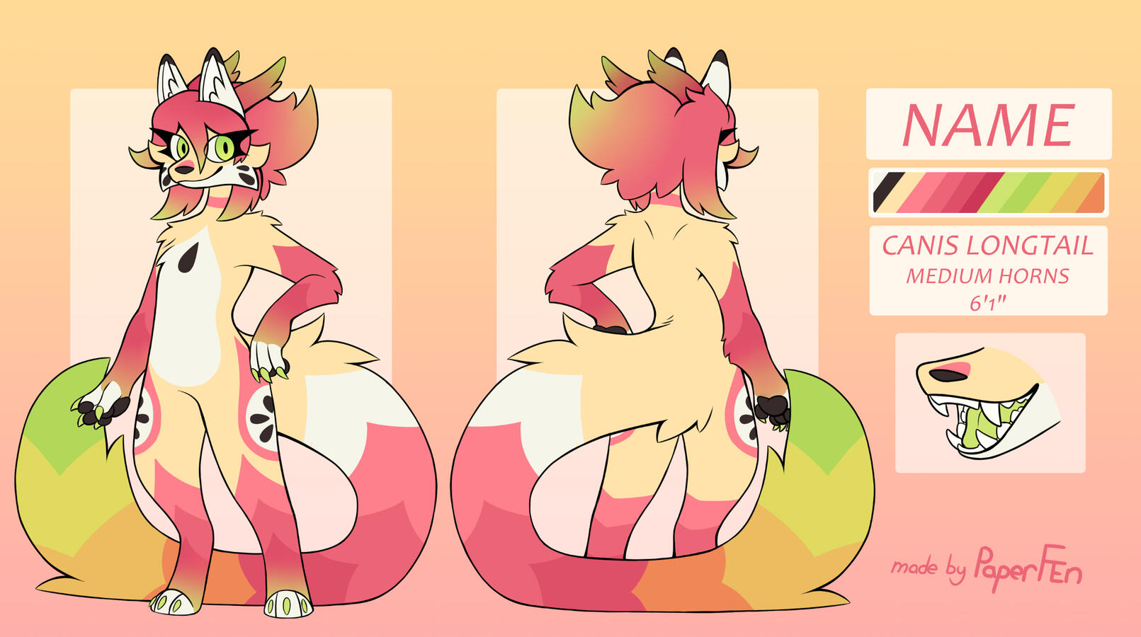 Back/Front with a Close Up
